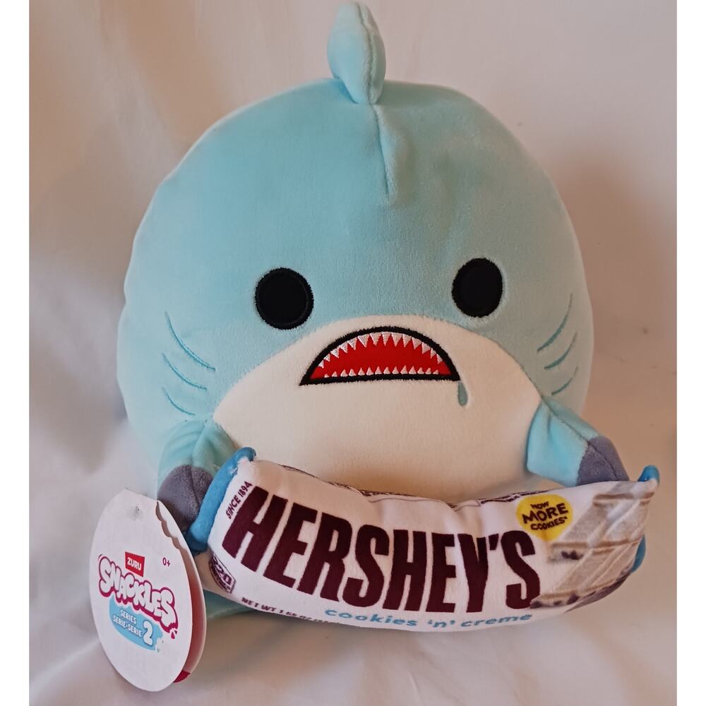 Zuru SNACKLES 2 SETH Baby Shark Hershey's Cookies 'n' Cream 10" NWT